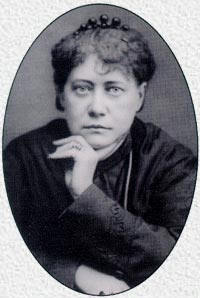Theosophical Society - Helena Petrovna Blavatsky was a controversial Russian occultist, philosopher, and author who co-founded the Theosophical Society in 1875. She gained an international following as the leading theoretician of Theosophy, the esoteric movement that the society promoted