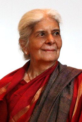 Theosophical Society - Radha Burnier was born in Adyar, India. She was president of the Theosophical Society Adyar from 1980 until her death in 2013. She was General Secretary of the Indian Section of the Society between 1960 and 1978, and was previously an actress in Indian films and Jean Renoir's The River.