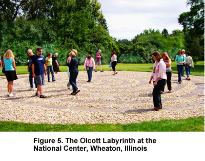 Theosophical Society - The Olcott Labyrinth at the Wheaton National Center