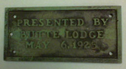 Theosophical Society - Butte Lodge Tree Tag