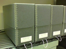 Theosophical Society - Archival Document Cases