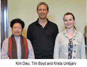 Theosophical Society - Kim Dieu, Tim Boyd, and Krista Umbjarv