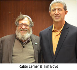 Theosophical Society - Rabbi Lerner and Tim Boyd