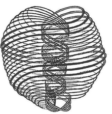 Theosophical Society - Ultimate physical atom (UPA), as portrayed by Besant and Leadbeater.