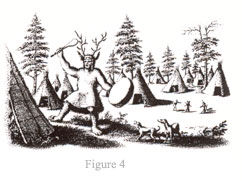 Theosophical Society - Anthrozoomorphic Figures. n later prehistory, horn- or antler-crowned shamans are found represented in many places throughout the world (fig. 4).