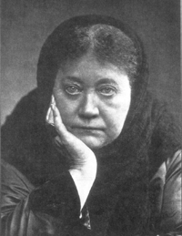 Theosophical Society - Helena Petrovna Blavatsky was a controversial Russian occultist, philosopher, and author who co-founded the Theosophical Society in 1875. She gained an international following as the leading theoretician of Theosophy, the esoteric movement that the society promoted