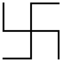 Theosophical Society - Right-Facing, or "Counterclock-Wise" Swastika