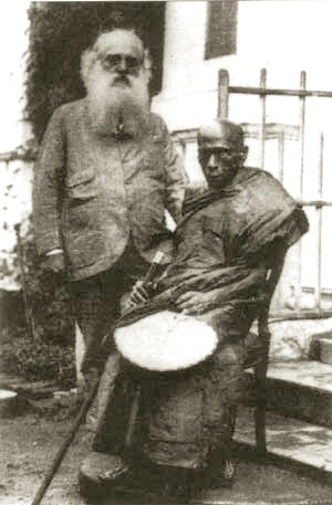 Theosophical Society - Colonel Henry Steel Olcott with Rev. Sumangala. Theosophy and Buddhism. 