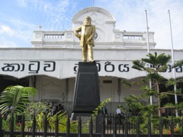 Theosophical Society - Colonel Henry Steel Olcott Statue of HSO in front of main railroad station in Colombo, Sri Lanka. Colonel Olcott was an American military officer, journalist, lawyer and the co-founder and first President of the Theosophical Society. Olcott was the first well-known American of European ancestry to make a formal conversion to Buddhism.