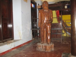 Theosophical Society - Colonel Henry Steel Olcott Statue of HSO used in recent ceremony reenacting HSO's arrival to Sri Lanka. Colonel Olcott was an American military officer, journalist, lawyer and the co-founder and first President of the Theosophical Society. Olcott was the first well-known American of European ancestry to make a formal conversion to Buddhism.