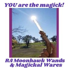 aaaaaaaa RA Moonhawk Wands